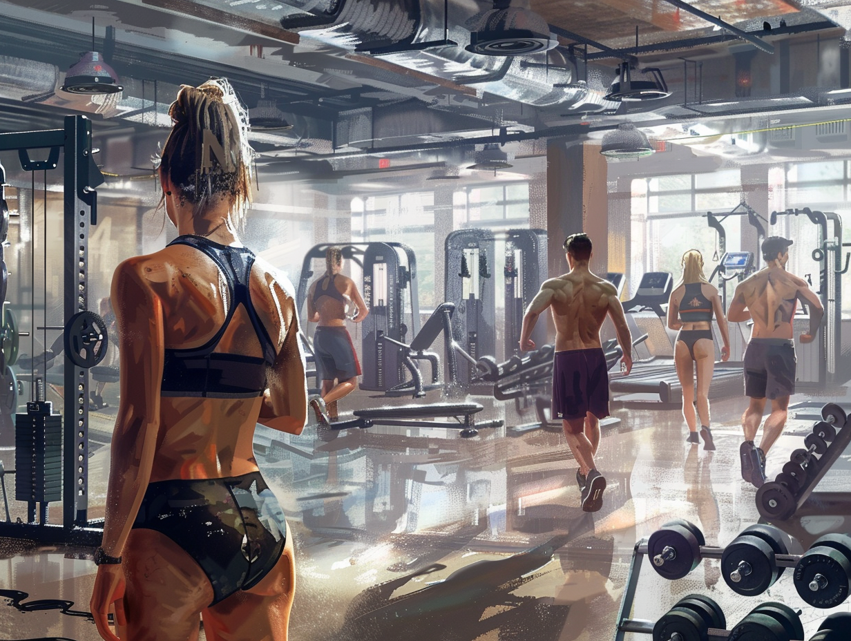 Група людей виконує функціональні тренування